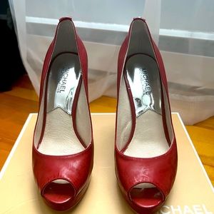 Michael Kors red heels